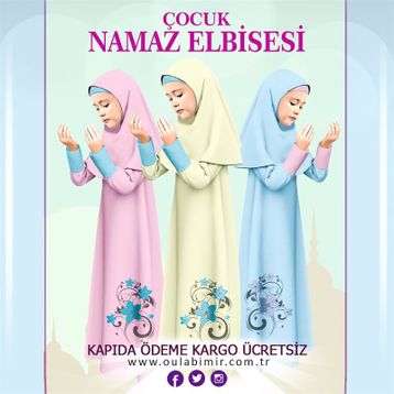 Kız Çocuk Namaz Elbisesi