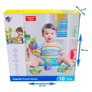 Kızılkaya HD351A 18 Parça Manyetik Zeka Küpü