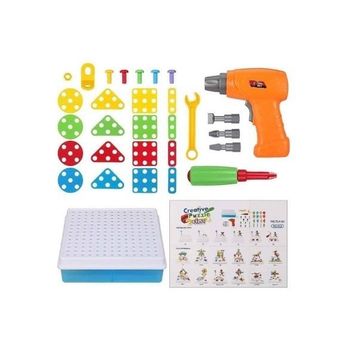 Kızılkaya Oyuncak 3D Eğitici Matkap Seti