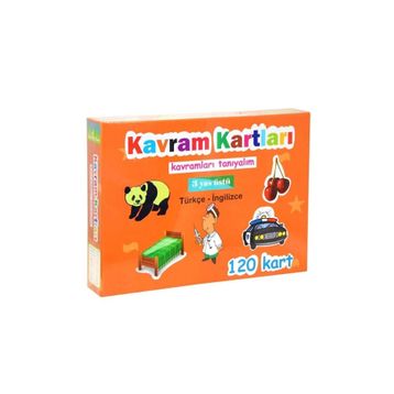 Kızılkaya Oyuncak KZL-145 120 Kart Kavram Kartları