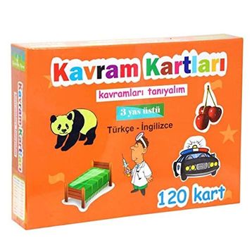 Kızılkaya Oyuncak KZL-145 120 Kart Kavram Kartları