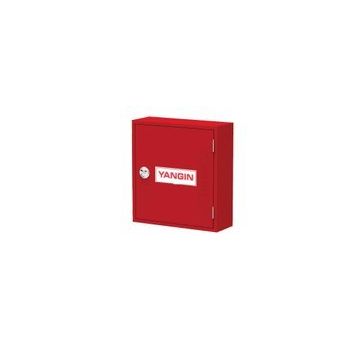 KKD AVM Tse'li Sıva Üstü Alperen Standart 1 Tek Kapaklı Saç Kapak 20 mt Hortumlu 0.90 mm Yangın Dolabı