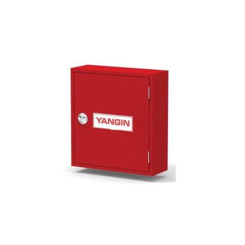 KKD AVM Tse'li Sıva Üstü Alperen Standart 1 Tek Kapaklı Saç Kapak 30 mt Hortumlu 0.90 mm Yangın Dolabı