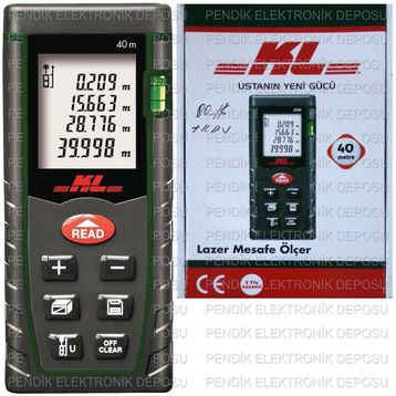 KL KLLZM40 40m Profesyonel Lazer Metre