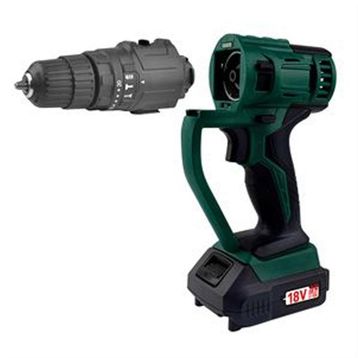 KL KLMS18-20 18 Volt 2 Ah Li-ion Çift Akülü Vidalama Multi Set