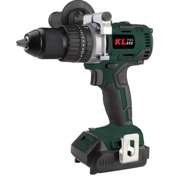 Kl Pro KLDM1820B 18 V 2.0 Ah Li-Ion Çift Akülü Kömürsüz Profesyonel Darbeli Matkap