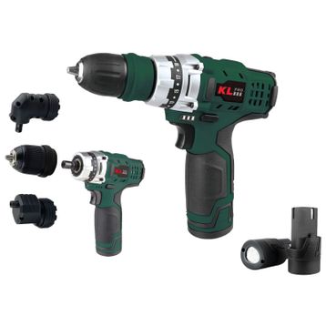 Kl Pro KLNM1020S 10.8 V/2.0 Ah Li-İon Çift Akülü Pro Vidalama Makinesi