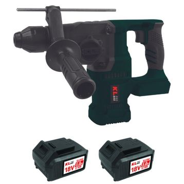Kl Pro KLPM18BH-50 18 V 5.0 Ah 2.8J Kömürsüz Çift Akülü Pnömatik Kırıcı Delici Matkap