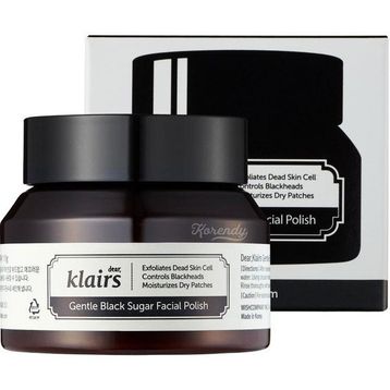 Klairs Gentle Black Sugar Facial Polish Scrub gr Fiziksel Peeling