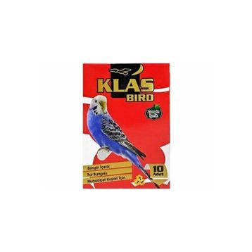 Klas Bird 10'lu Ballı Muhabbet Kuşu Krakeri