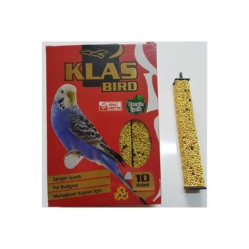 Klas Bird 10'lu Ballı Muhabbet Kuşu Krakeri