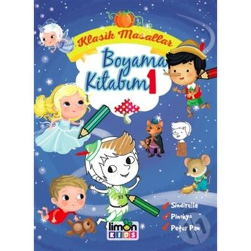 Klasik Masallar Boyama Kitabım 1 - Kolektif
