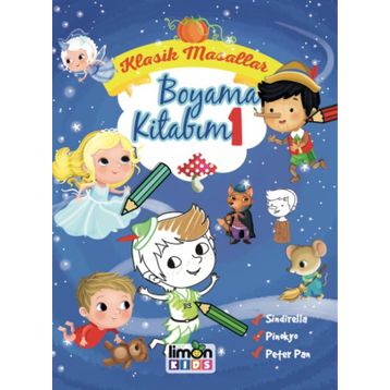 Klasik Masallar Boyama Kitabım 1 - Kolektif
