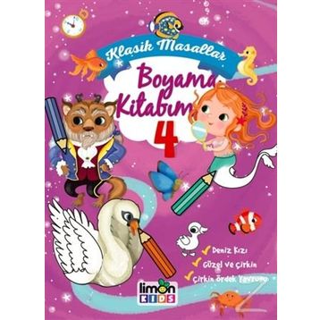Klasik Masallar Boyama Kitabım 4 - Kolektif
