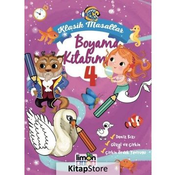 Klasik Masallar Boyama Kitabım 4 - Kolektif