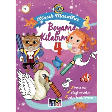 Klasik Masallar Boyama Kitabım 4 - Kolektif