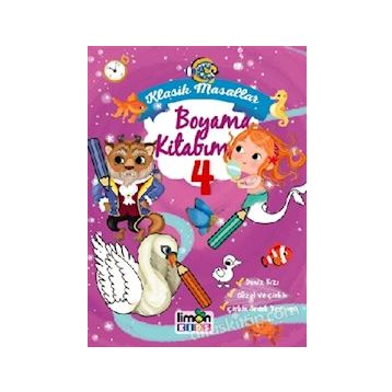 Klasik Masallar Boyama Kitabım 4 - Kolektif