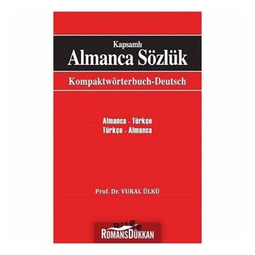 Klasikler Kapsamlı Almanca Sözlük - Vural Ülkü