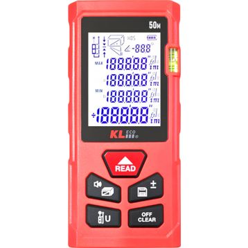 Kleco KE50LM 50 mt Lazer Mesafe Ölçer Lazer Metre
