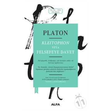 Kleitophon veya Felsefeye Davet - Platon