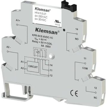 Klemsan 270850 KPR-SCE-230 VAC DC-1C PLC Röle