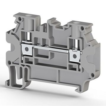 Klemsan 304390 AVK 4R Gri Vidalı Şerit Etikete Uygun 4 mm Klemens