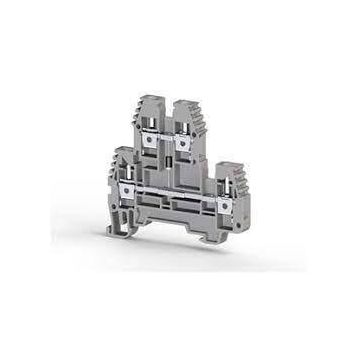 Klemsan 317329 PIK 2.5 NLD 2.5 mm 24 V DC Gri İki Katlı Klemens