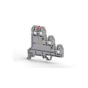 Klemsan 324429 24 V DC Gri 2.5 mm Üç Katlı Ledli Sensör Klemensi