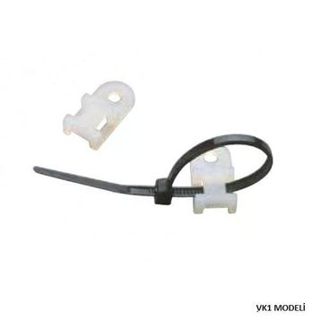Klemsan Vidalı 100'lü Paket VK1 Kablo Bağı Kroşesi