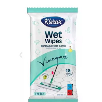 Klerax Tek Kullanımlık Sirkeli Islak Yer Bezi