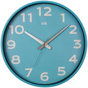 Klik Simplex 38 cm Mavi Duvar Saati