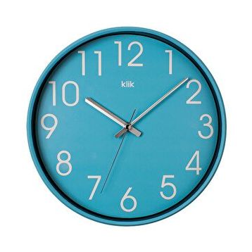 Klik Simplex 38 cm Mavi Duvar Saati
