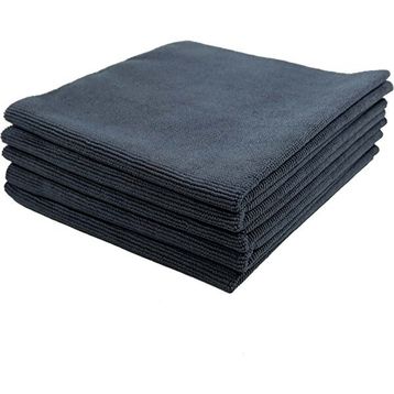 KLIN Zero Finish HD Mikrofiber 5'li Gri 40x40 cm Lazer Kesim Çok Amaçlı Silme Bez