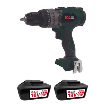 Klpro KLDM18BHX-80 18V/8.0Ah. 150 nm Kömürsüz Çift Akülü Şarjlı Darbeli Matkap