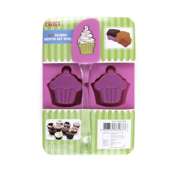 KLT 8 Parça Silikon Muffin Seti