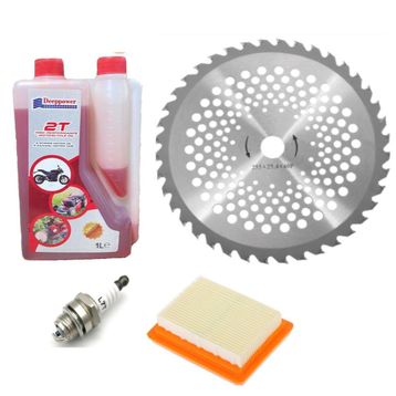 Kmtmak Motorlu Tırpan Stıhl Fr-Fs 450 480 Hava Filtresi Buji Elmas Daire Testere 2t Yağ