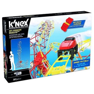 K'Nex 52478 Sky Sprinter Roller Coaster Set