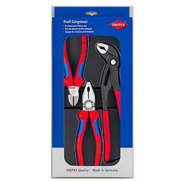 Knipex 00 20 09 V01 Kombine Pense Yan Keski Fort Pense Seti