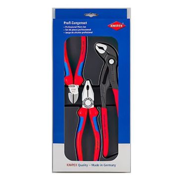 Knipex 00 20 09 V01 Kombine Pense Yan Keski Fort Pense Seti
