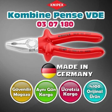 Knipex 03 07 180 Kombine Pense