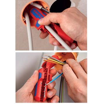 Knipex 16 95 01SB Kablo Sıyırma Aleti