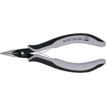 Knipex 34 22 130 mm ESD Elektronikçi Hassas Kargaburun