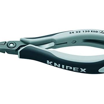 Knipex 34 22 130 mm ESD Elektronikçi Hassas Kargaburun