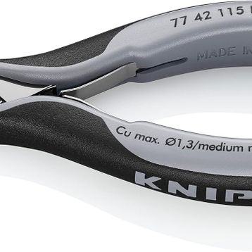 Knipex 77 42 115 Comfort Grip Elektronik Pense