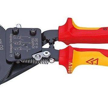 Knipex 95 36 280 mm Cırcır Mekanizmalı Kablo Kesme Makası