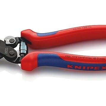 Knipex 95 62 160TC Çelik Tel Kesme Makası