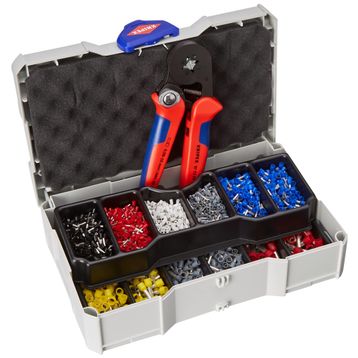 Knipex 97 90 09 Çantalı Pabuç Sıkma Seti
