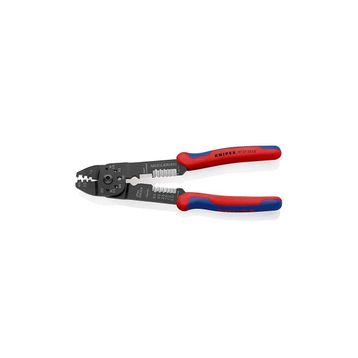 Knipex 9721215B 215 mm Pabuç Sıkma ve Kablo Sıyırma Pensesi