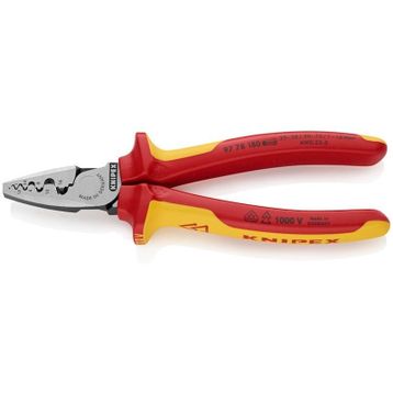 Knipex 9778180 VDE Yüksük Sıkma Pensi