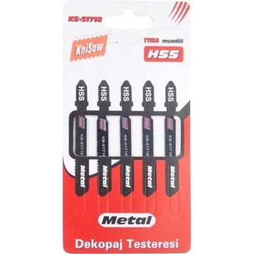 Knisaw KS51718 5'li Dekupaj Testeresi Bıçağı